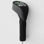 Am wahrscheinlichsten ist ein irischer Exit St Pat Golf Headcover (angewinkelt)