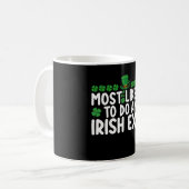 Am wahrscheinlichsten ist ein irischer Exit St Pat Kaffeetasse (Vorderseite Links)