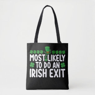 Am wahrscheinlichsten ist ein irischer Exit St Pat Tasche
