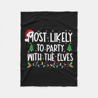 Am wahrscheinlichsten ist ein Party mit dem Weihna Fleecedecke