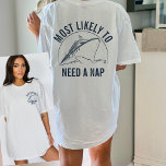 Am wahrscheinlichsten ist eine Reise nach Bachelor T-Shirt<br><div class="desc">Nehmen Sie an einem Kreuzfahrtabenteuer mit Spaß und Stil in den "Vacay Cruise T - Shirt von Bachelorette Family" teil. Dieses Shirt ist die perfekte Mischung aus Spaß und Einheit und bietet eine leichte Touch zu Ihrem Kreuzfahrtschiff. Egal, ob Sie passende T-Shirts für Ihren Familienurlaub erstellen oder sich für ein...</div>