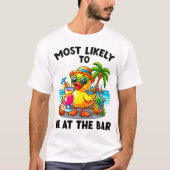 Am wahrscheinlichsten ist es am Bar Funny Cruise S T-Shirt (Vorderseite)