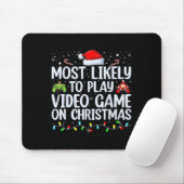 Am wahrscheinlichsten ist es, am Weihnachtsfeierta Mousepad (Mit Mouse)