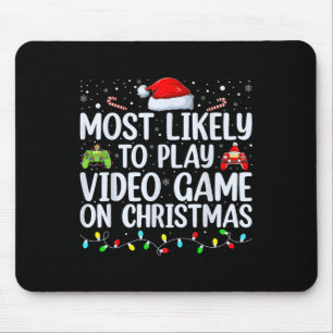 Am wahrscheinlichsten ist es, am Weihnachtsfeierta Mousepad