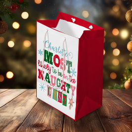 Am wahrscheinlichsten ist es, auf der Liste der Un Mittlere Geschenktüte