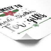 Am wahrscheinlichsten ist es, Brüder zu Weihnachte Fotodruck (Ecke)