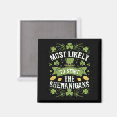 Am wahrscheinlichsten ist es, das Shenanigan St Pa Magnet (Vorderseite/Rückseite)