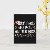 Am wahrscheinlichsten ist es, dass alle Hunde Weih Karte (Gelbe Blume)