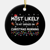 Am wahrscheinlichsten ist es, dass am Weihnachtsmo Keramik Ornament (Vorne)