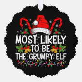 Am wahrscheinlichsten ist es, dass der gruselige E Ornament Karte (Vorderseite)