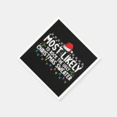 Am wahrscheinlichsten ist es, dass der hässliche W Serviette (Ecke)