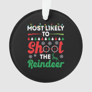 Am wahrscheinlichsten ist es, dass der Rentier zu Ornament