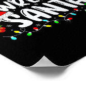 Am wahrscheinlichsten ist es, dass der Weihnachtsk Poster (Ecke)
