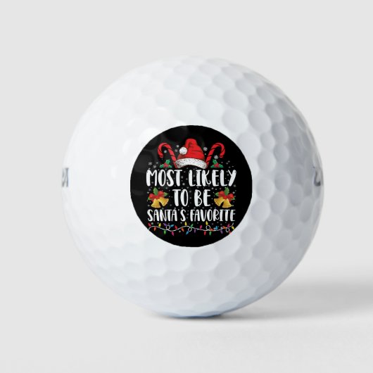 Am wahrscheinlichsten ist es, dass der Weihnachtsm Golfball (Vorderseite)