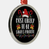 Am wahrscheinlichsten ist es, dass der Weihnachtsm Ornament Aus Metall (Rechts)