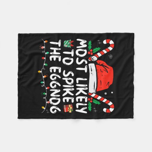 Am wahrscheinlichsten ist es, dass die Eggnog-Fami Fleecedecke (Vorderseite (Horizontal))