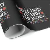 Am wahrscheinlichsten ist es, dass die Eggnog-Fami Geschenkpapier (Rolleneckpunkt)