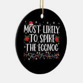 Am wahrscheinlichsten ist es, dass die Eggnog-Fami Keramik Ornament (Rechts)