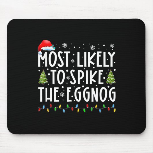 Am wahrscheinlichsten ist es, dass die Eggnog-Fami Mousepad (Vorne)