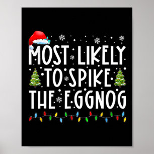 Am wahrscheinlichsten ist es, dass die Eggnog-Fami Poster