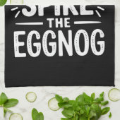 Am wahrscheinlichsten ist es, dass die Eggnog Weih Geschirrtuch (Gefaltet)