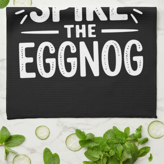 Am wahrscheinlichsten ist es, dass die Eggnog Weih Geschirrtuch (Gefaltet)