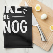 Am wahrscheinlichsten ist es, dass die Eggnog Weih Geschirrtuch (Viertel Falte)