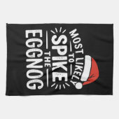 Am wahrscheinlichsten ist es, dass die Eggnog Weih Geschirrtuch (Horizontal)