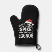 Am wahrscheinlichsten ist es, dass die Eggnog Weih Ofenhandschuh (Vorderseite)