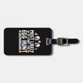 Am wahrscheinlichsten ist es, dass die Eier-Jagd a Gepäckanhänger (Vorderseite horizontal)