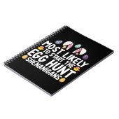 Am wahrscheinlichsten ist es, dass die Eier-Jagd a Notizblock (Linke Seite)