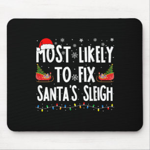 Am wahrscheinlichsten ist es, dass die Familie San Mousepad