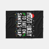 Am wahrscheinlichsten ist es, dass die Furz auf de Fleecedecke (Vorderseite (Horizontal))