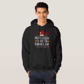 Am wahrscheinlichsten ist es, dass die Furz auf de Hoodie (Vorne ganz)