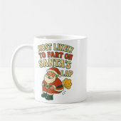 Am wahrscheinlichsten ist es, dass die Furz auf de Kaffeetasse (Links)