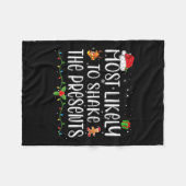 Am wahrscheinlichsten ist es, dass die Geschenke, Fleecedecke (Vorderseite (Horizontal))