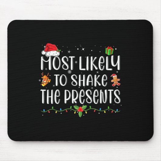 Am wahrscheinlichsten ist es, dass die Geschenke, Mousepad (Vorne)