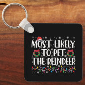 Am wahrscheinlichsten ist es, dass die Rentierfreu Schlüsselanhänger (Vorderseite)