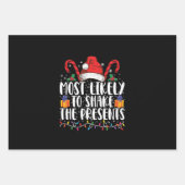 Am wahrscheinlichsten ist es, dass die Squad-Famil Geschenkpapier Set (Vorderseite)