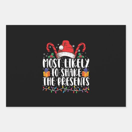 Am wahrscheinlichsten ist es, dass die Squad-Famil Geschenkpapier Set (Vorderseite)