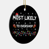 Am wahrscheinlichsten ist es, dass die Weihnachtsb Keramik Ornament (Rechts)