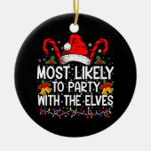 Am wahrscheinlichsten ist es, dass die Weihnachtsf Keramik Ornament (Vorne)