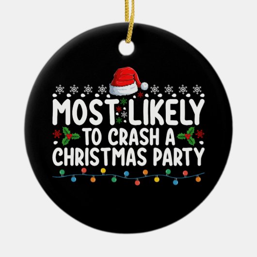 Am wahrscheinlichsten ist es, dass ein Weihnachtsf Keramik Ornament (Vorne)