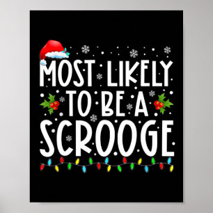 Am wahrscheinlichsten ist es, dass eine Scrooge Fu Poster