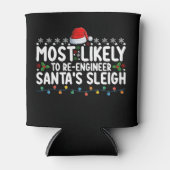 Am wahrscheinlichsten ist es, dass Ingenieur Santa Dosenkühler (Vorderseite)