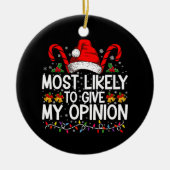 Am wahrscheinlichsten ist es, dass meine Meinung z Keramik Ornament (Vorne)