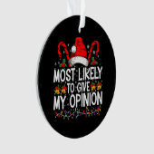 Am wahrscheinlichsten ist es, dass meine Meinung z Ornament (Vorderseite)