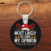 Am wahrscheinlichsten ist es, dass meine Meinung z Schlüsselanhänger (Vorderseite)