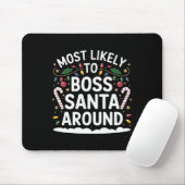 Am wahrscheinlichsten ist es, dass Santa Around Ma Mousepad (Mit Mouse)