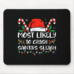 Am wahrscheinlichsten ist es, dass Santa's Schlitt Mousepad